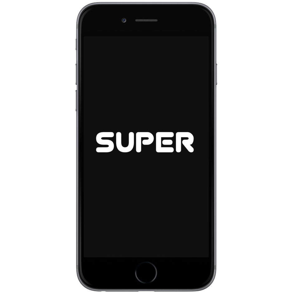 Super | Iphone Black
